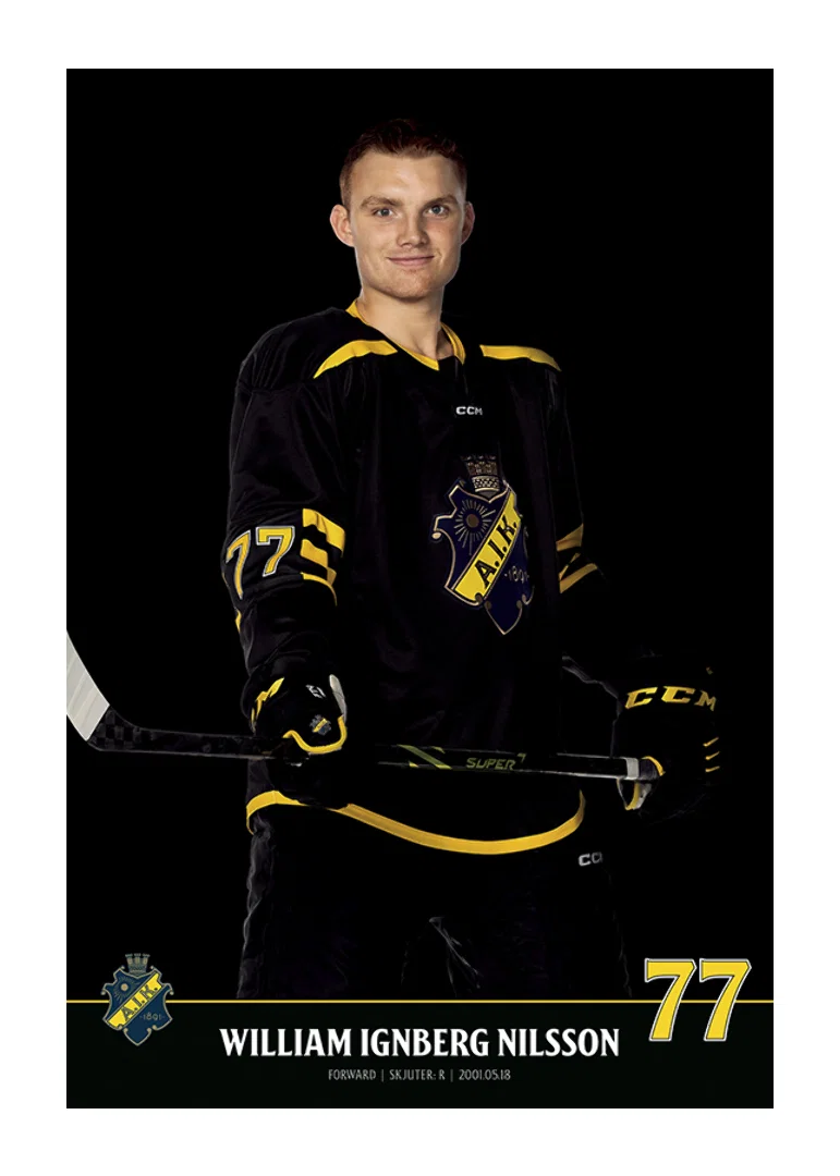 William Ignberg Nilsson #77 AIK Hockey 2023/2024-12