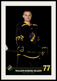 William Ignberg Nilsson #77 AIK Hockey 2023/2024-4