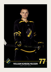 William Ignberg Nilsson #77 AIK Hockey 2023/2024-5