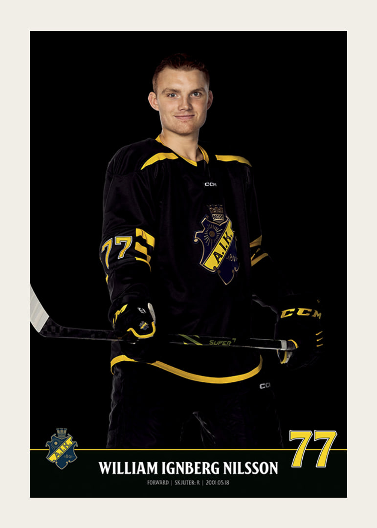 William Ignberg Nilsson #77 AIK Hockey 2023/2024-12