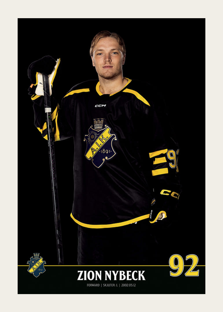 Zion Nybeck #92 AIK Hockey 2023/2024-12