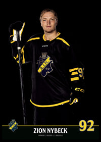 Zion Nybeck #92 AIK Hockey 2023/2024-6