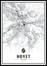 AIK Hockey Hovet Karta-0