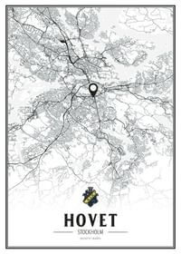 AIK Hockey Hovet Karta-1