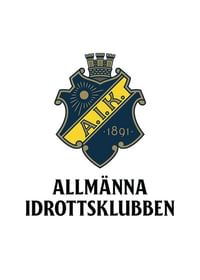AIK Hockey Allmänna Idrottsklubben Logo Vit-1