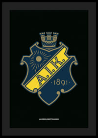 AIK Hockey Logo Svart-0