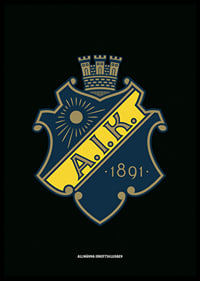 AIK Hockey Logo Svart-6