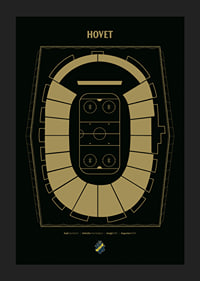 AIK Hockey Hovet Skiss Svart-1