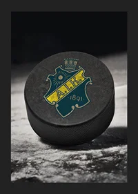 AIK Hockey Puck-1