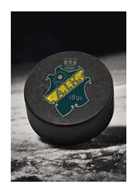 AIK Hockey Puck-3