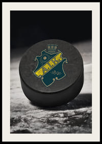 AIK Hockey Puck-4