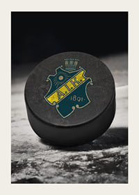 AIK Hockey Puck-5