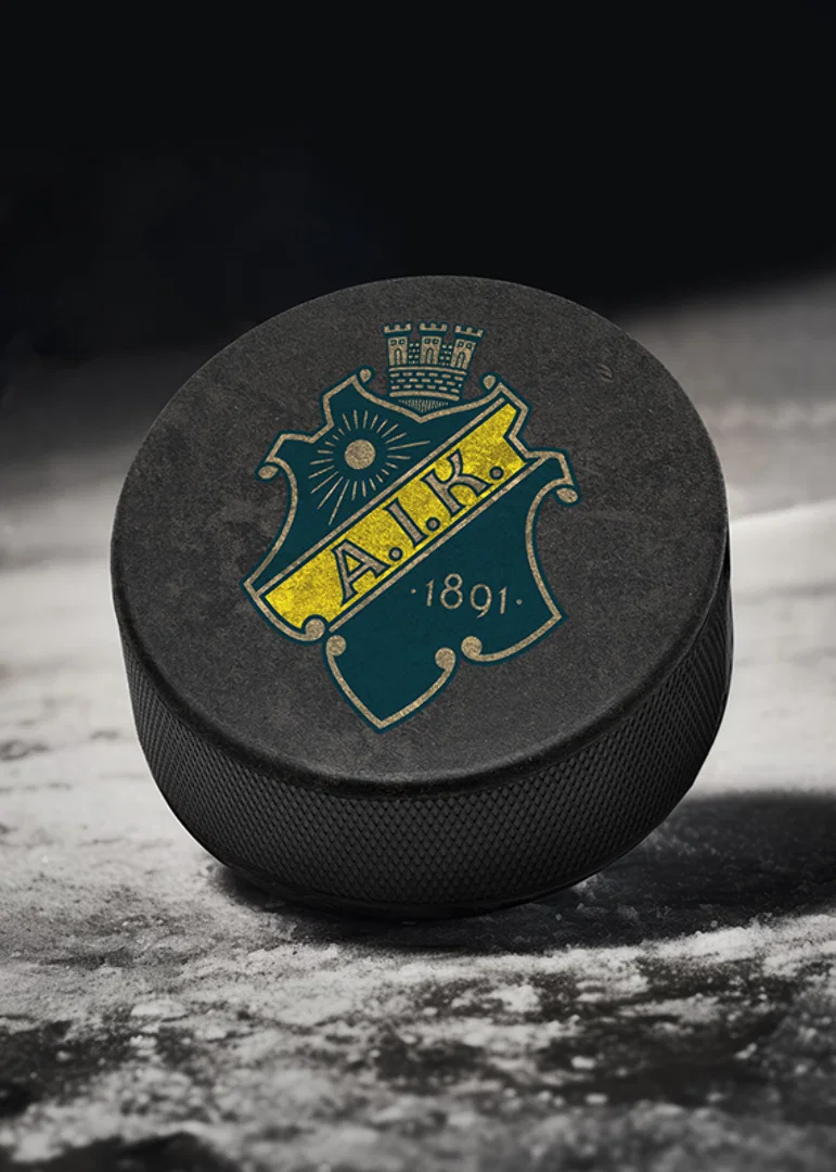 AIK Hockey Puck-12