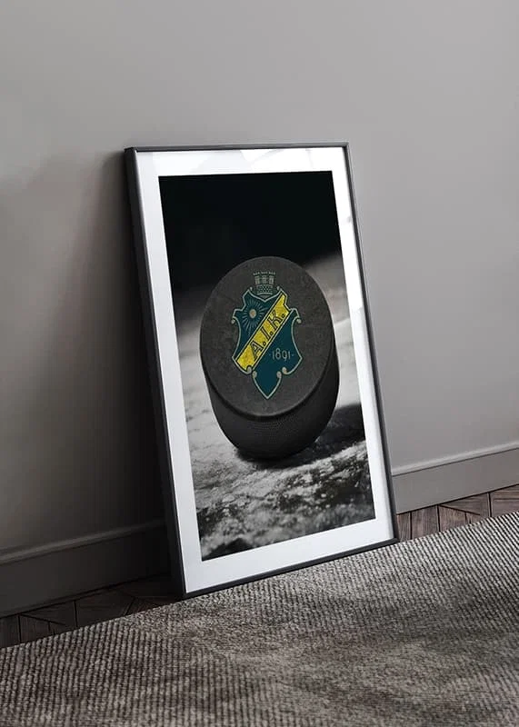 AIK Hockey Puck-12