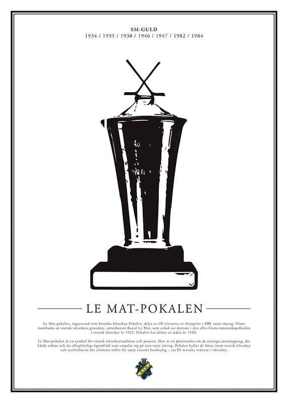 Poster AIK Hockey Le Mat-Pokalen