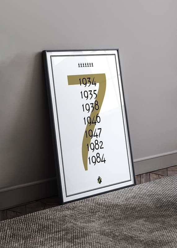 Poster AIK Hockey Le Mat Guldåren crossfade