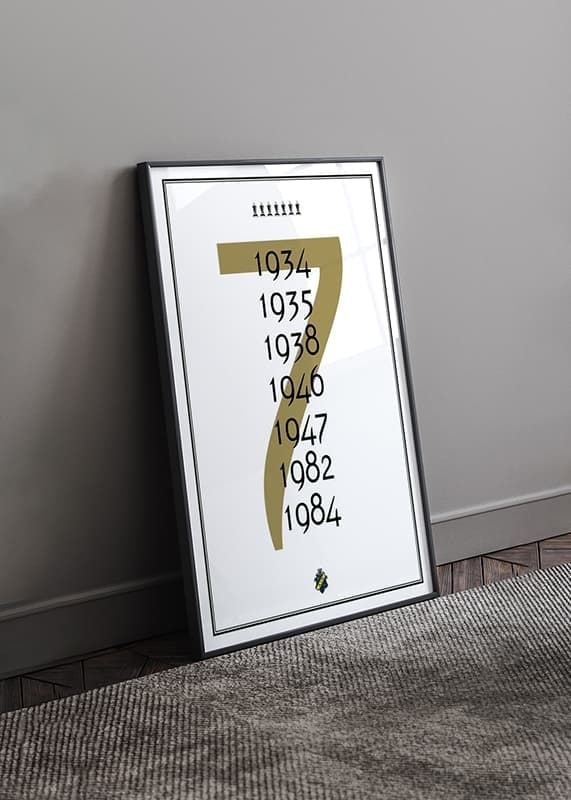 Poster AIK Hockey Le Mat Guldåren crossfade