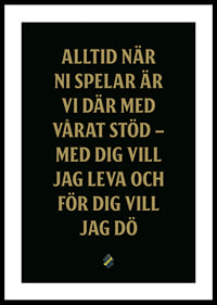 AIK Hockey För Dig Vill Jag Dö-2
