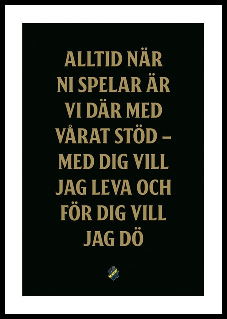 AIK Hockey För Dig Vill Jag Dö-12