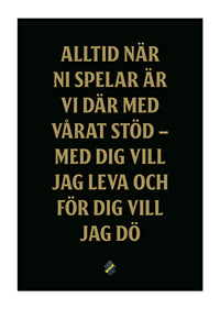 AIK Hockey För Dig Vill Jag Dö-3