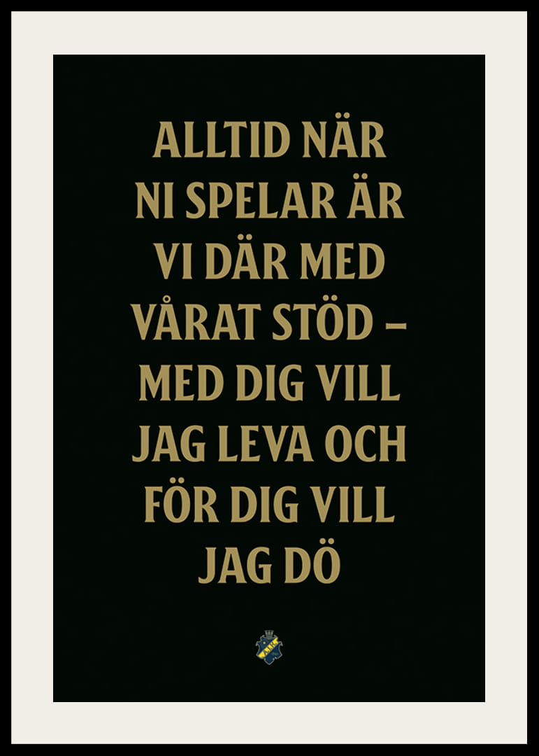 AIK Hockey För Dig Vill Jag Dö-12