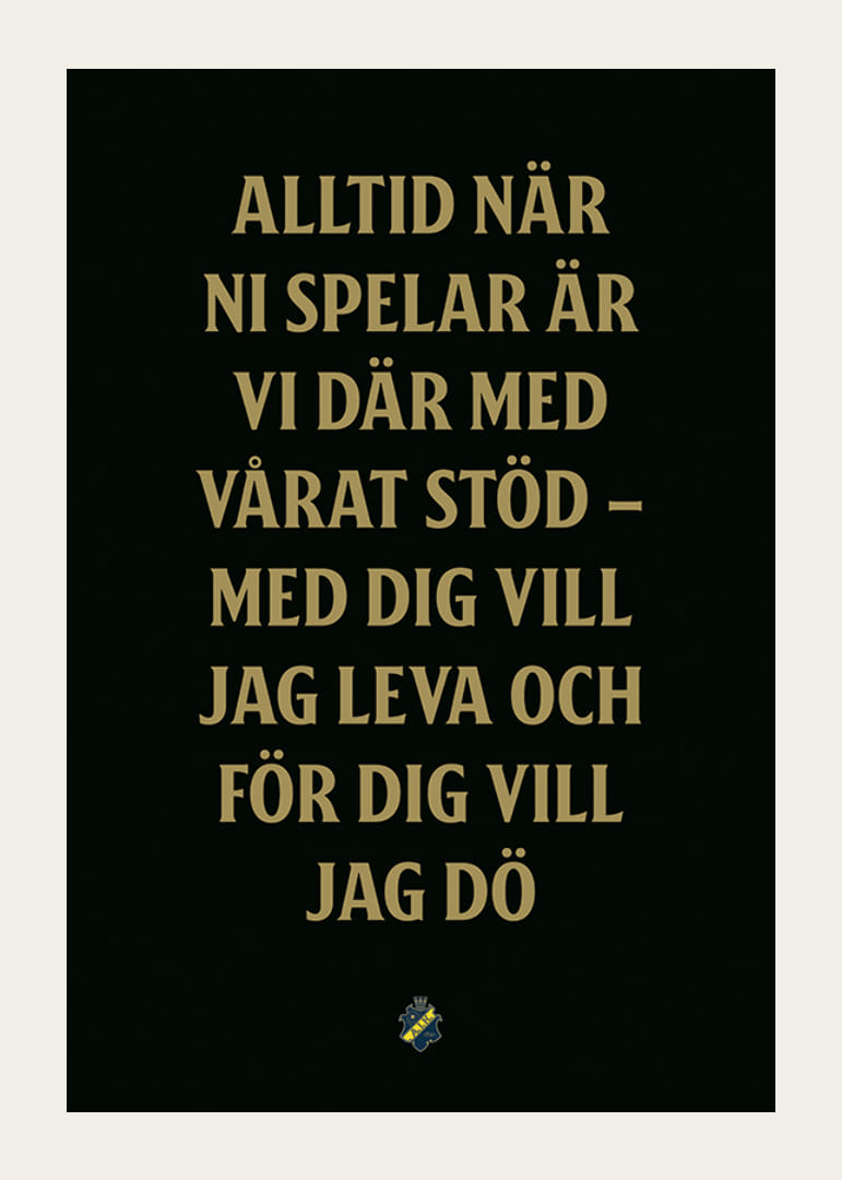 AIK Hockey För Dig Vill Jag Dö-12