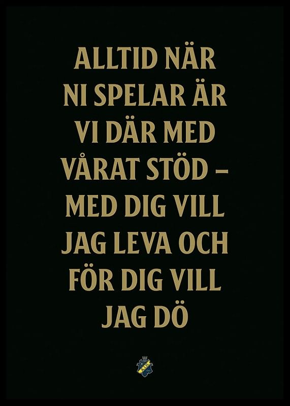 AIK Hockey För Dig Vill Jag Dö-12