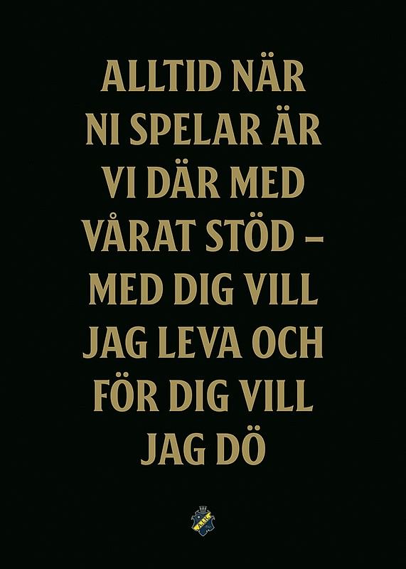 AIK Hockey För Dig Vill Jag Dö-12
