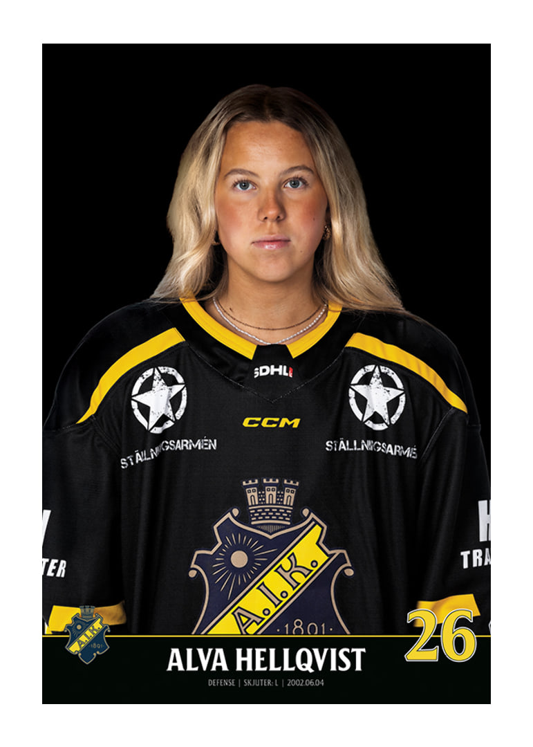 Alva Hellqvist #96 AIK Hockey 2023/2024-12