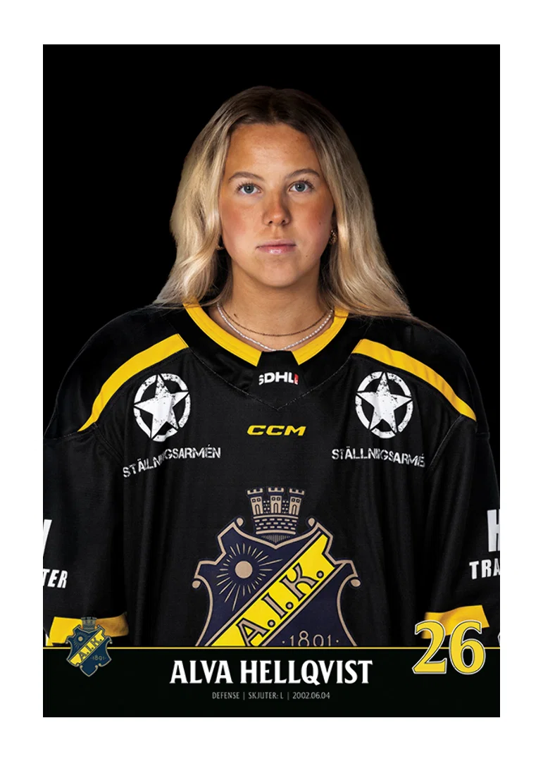 Alva Hellqvist #96 AIK Hockey 2023/2024-12
