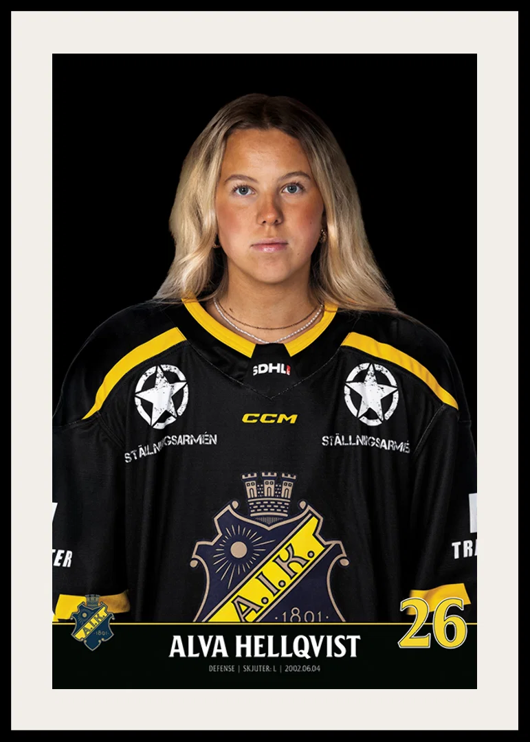 Alva Hellqvist #96 AIK Hockey 2023/2024-12