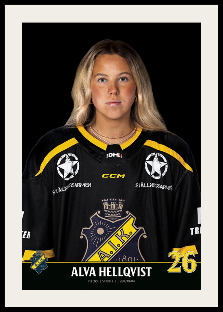 Alva Hellqvist #96 AIK Hockey 2023/2024-12