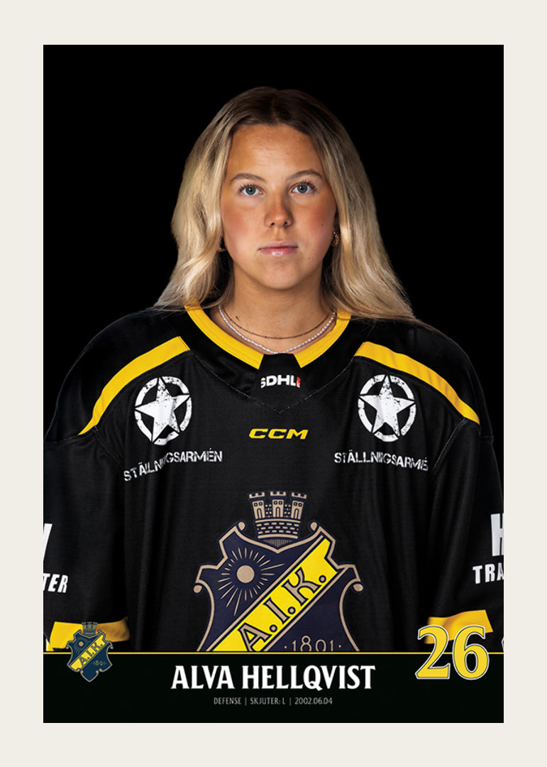Alva Hellqvist #96 AIK Hockey 2023/2024-12