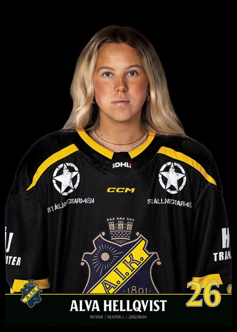 Alva Hellqvist #96 AIK Hockey 2023/2024-12