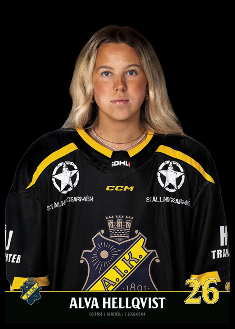 Alva Hellqvist #96 AIK Hockey 2023/2024-12