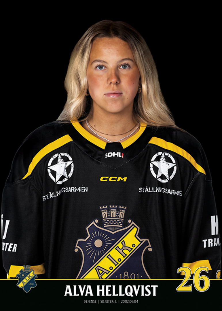 Alva Hellqvist #96 AIK Hockey 2023/2024-12