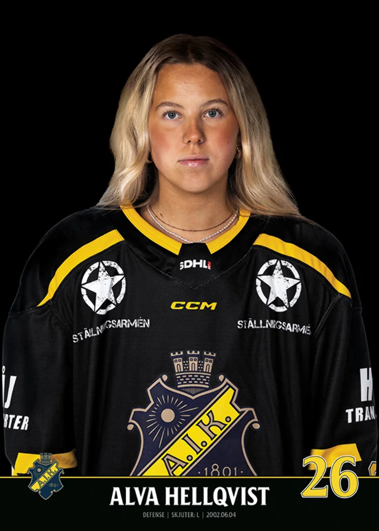 Alva Hellqvist #96 AIK Hockey 2023/2024-12