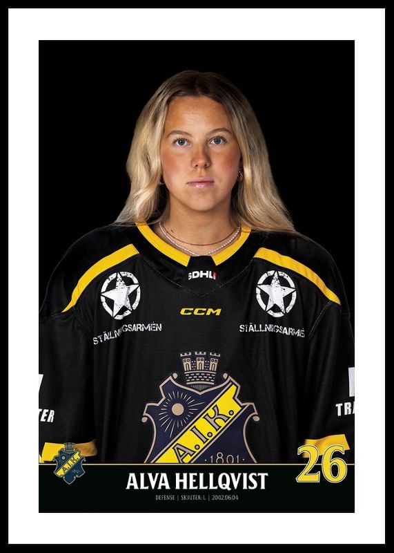 Alva Hellqvist #96 AIK Hockey 2023/2024-12