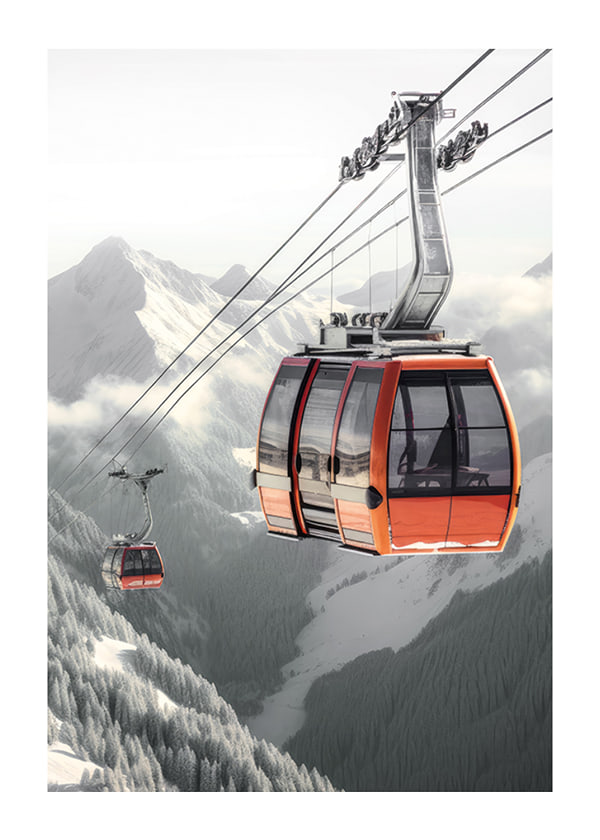 Plakāts Gondola Lift