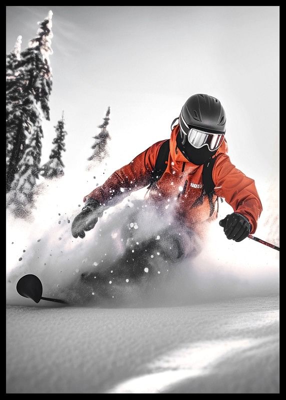 Skier Off Pist-12