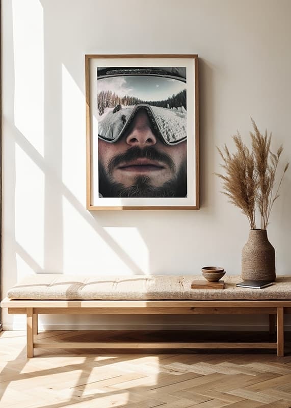 Närbild av skidåkare med reflekterande skidglasögon-12