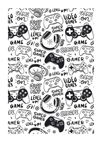 Poster Gamer Level Up
