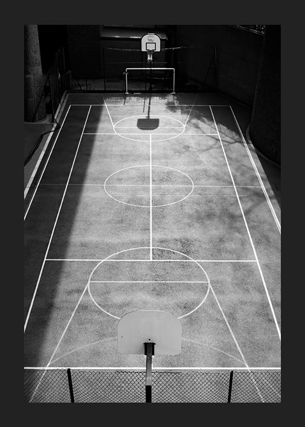 Plakāts Basketball Court No2