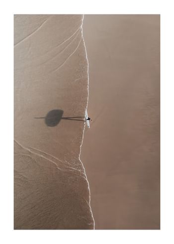 Plakat Surfer Drone View