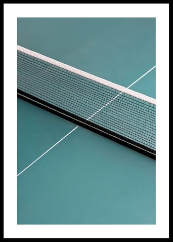 Plakat Tennis Net