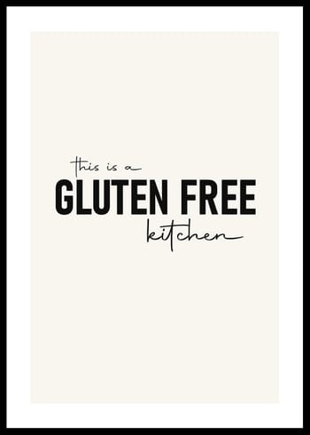 Poszter Gluten Free Kitchen
