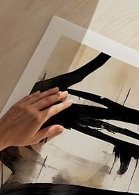 Abstract Flowing Paint No2-5