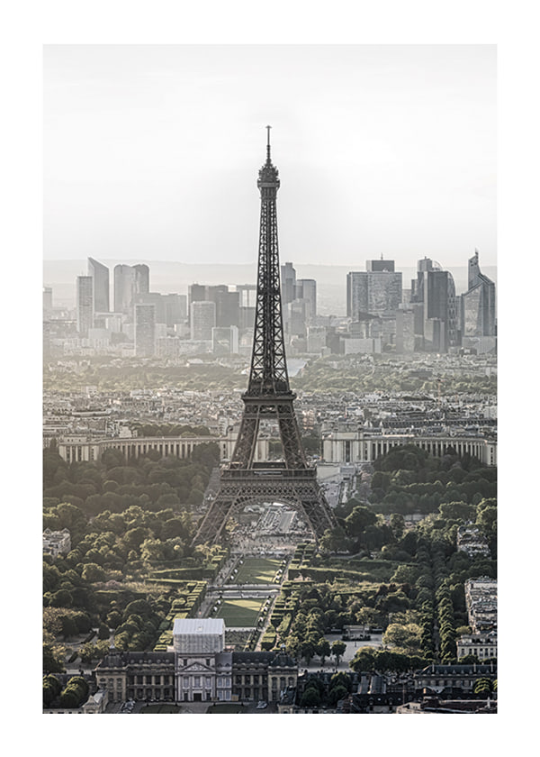 Plakāts Eiffel Tower Skyline