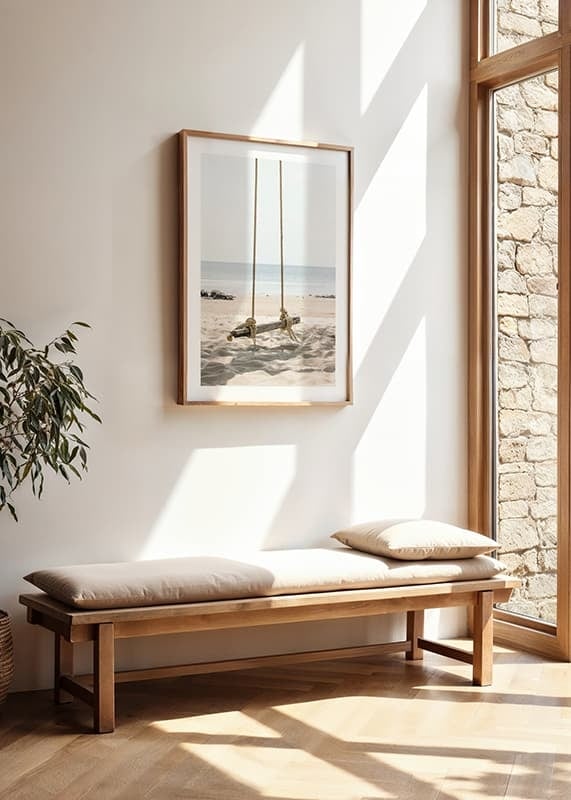 Poster Beach Swing crossfade