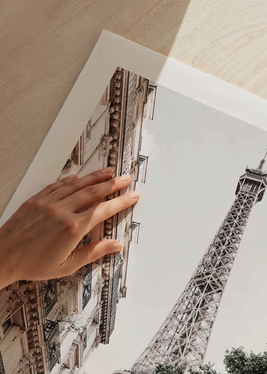 Low angle photography of the Eiffel Tower with greenery-12